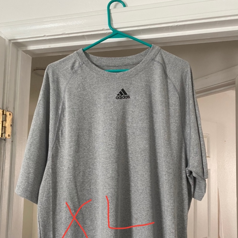 Gray shirt